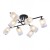8 lamps