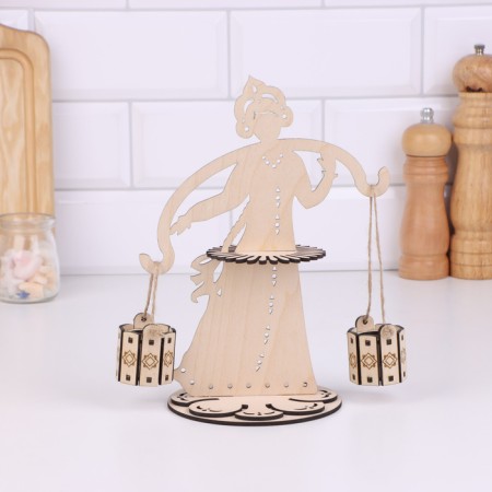 Napkin "Russian beauty", plywood-2
