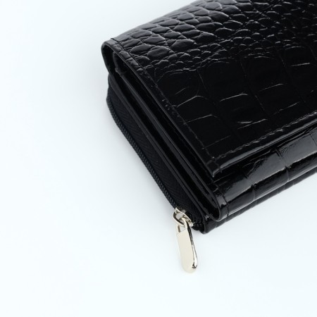 Women's wallet with lightning, Textura, black color-7