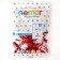 Shar Latex 10 "Heart", crystal, set of 50 pcs., Red color