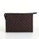Lightning cosmetic bag, brown color