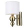Brahort G11094/1wab WT, 1x40W, E14, 24x14x21 cm, bronze color
