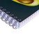 Notebook on the crest of Calligrata "Avocado" A4, 96 sheets, cover coated cardboard, twin-lak, OFSET block
