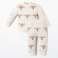Костюм вязаный Крошка Я "Сutie" рост 86-92 см