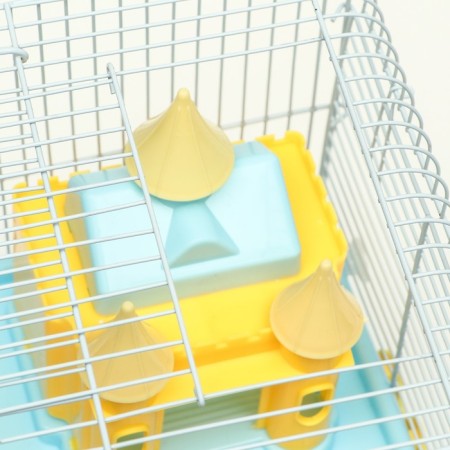 A cage for rodents "Pigger", equipped with a lock, 27 x 21 x 31 cm, blue-7