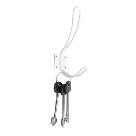 Hook furniture tundra TKD009, two -rod, white, 5 pcs-1