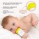 Mitten Mittle "Asterisk", on Velcro, Mix color, crumb I
