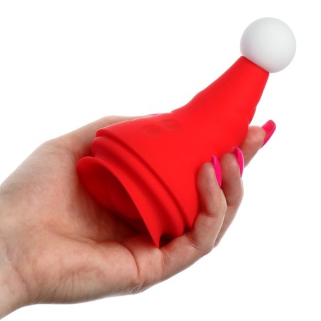 Vibrator of the oki-hp, wave, bilateral, 15 modes, ZU USB, red-10