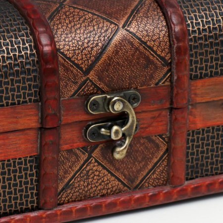 Casket chest "Cage and mesh" set 2 pcs 7.5x11.5x7 cm 10.5x15x11 cm-4