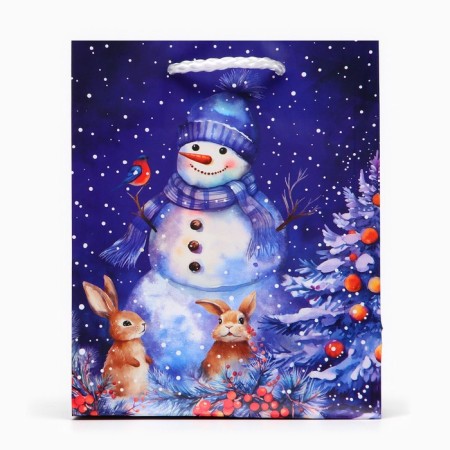 Gift Package "Wild Snowman", 11.5 x 14.5 x 6.5 cm-1