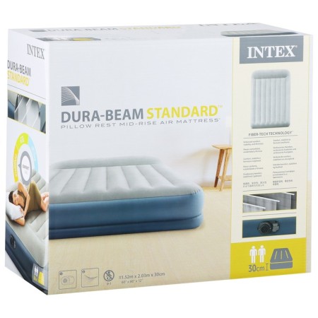 Infaval bed Dura-Beam Standart, 152 x 203 x 30 cm, with a built-in pump, 64118nd-4