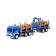 Lesozhot car inertial "City" with a trailer, light, sound, color blue