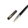 Handle Gift Roller in the leatherette case, black body, gold, silver