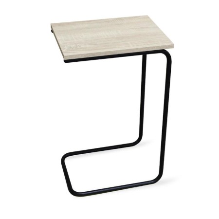 Bastee table, 400x300x640, bleached oak/Black muar