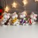 Piggy bank Polystone "Cream Tiger - Musician" MIX 11.5x7x8.5 cm