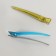 Hair clamps, set - 2 pcs, 11.5 cm, color mix