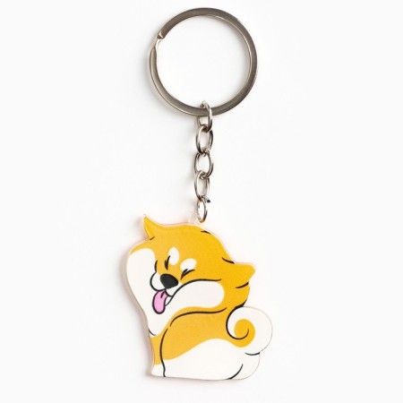 Acrylic key a keychain "I'm not a gift", 9.7 x 4.3 cm-3
