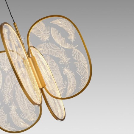 Suspended lamp PIUMA IP20 LED 54W 3000lm 3000k-3