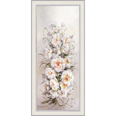 Reproduction of the picture “Tenderness. No. 1 ”, 20x50, frame (45-a355)