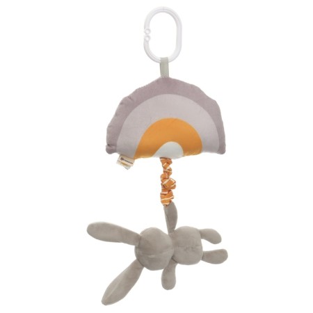 Musical Suspension "Bunny Bonnie", with a squeak, on a crib, stroller, crumb I-11