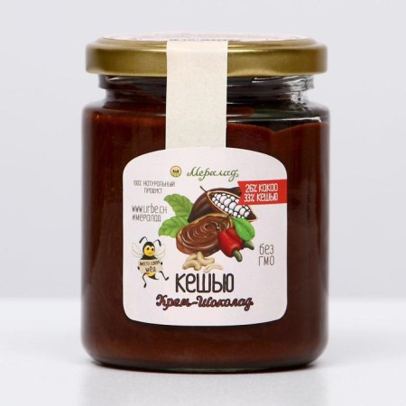 Urbech "Cream-chocolate cashew", 230 g