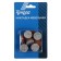Furniture round tundra, d = 28 mm, 8 pcs., Brown color