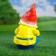Garden Figure "Sleeping Gnome" 14x14x22 cm