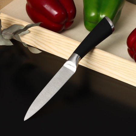 Knife Kollo shade Venus, blade 12.5 cm, black color