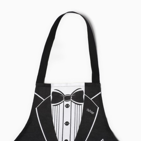 Apron Dilyana "Gentlemen", 60 × 70 cm, cotton 100 %, mobble-4