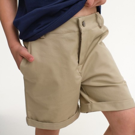 Shorts for the boy KAFTAN, size 30 (98-104 cm), beige color-3