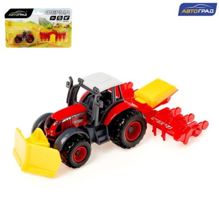 Metal tractor "Farm", mix