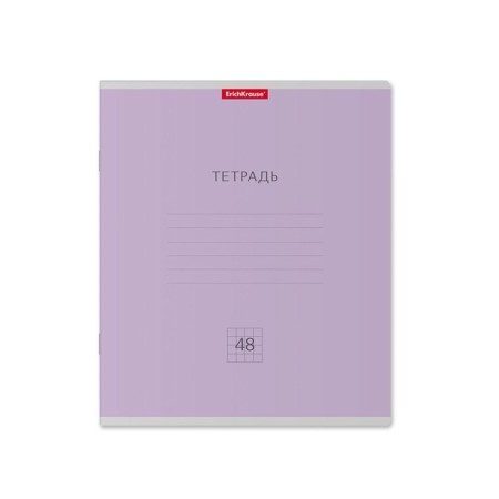 Notebook of 48 sheets in the Erichkrause Classic Code, cover Cardboard Cover, Belic Offset 100%, Mix-9