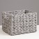 Stellazhnaya basket "Kolos", 25x19x17 cm, gray