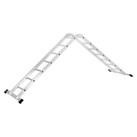Tundra staircase, two -section, articulated, aluminum, 7 steps-1