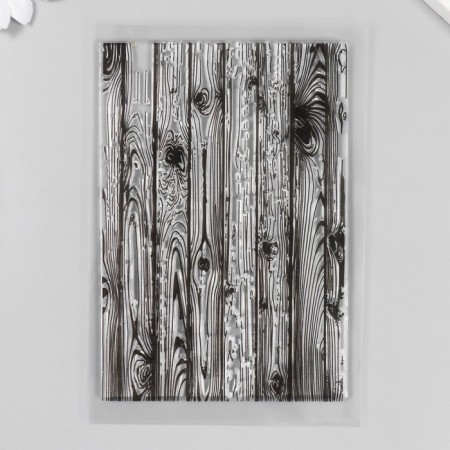 Stamp for creativity Silicon "Texture of the tree" 11x16cm