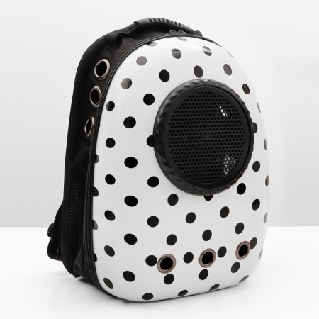 A backpack for carrying animals with a window for a viewing of "peas", 32 x 25 x 42 cm-3