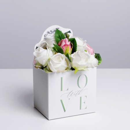 Boxes for mini bouquets "David", 12 × 20 × 10 cm-4