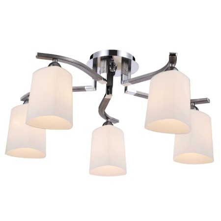 SOL chandelier, 5x40W E14, chromium color-2