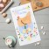Catcelle kitchen. Dolyana "Happy Easter" 28x46 cm, Rogozhka, 100% HL, 160g/m2