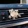Decoration in a car deflector, owl