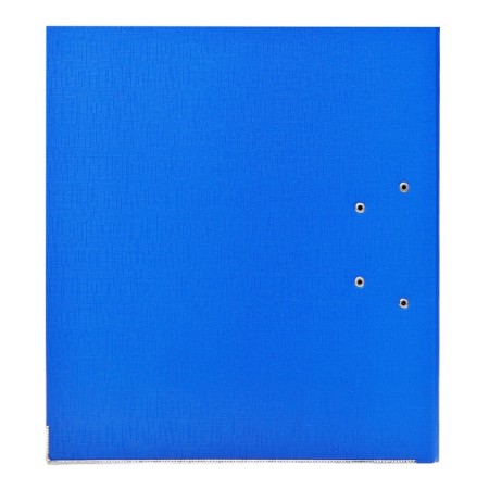 A4, 50 mm, calligrata, PVC, embossing "flax", metal edging, pocket on the spine, collected, blue, mix-6