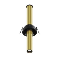 The built-in lamp Technical C140RS-L300-7W4K-BBS, LED, 7 W, 30x30x316 mm, 510 lm, 4000k, black, brass