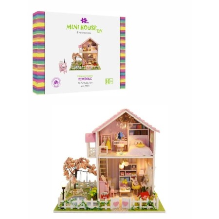 Интерьерный конструктор Hobby Day MiniHouse «В тени сакуры», румбокс-4