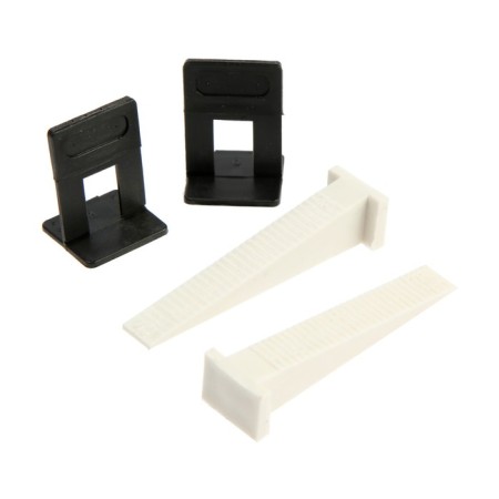 Remocolor tile alignment system, clamp+wedge (40/40 pcs)