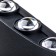 Lamp wall cover Duwi Nuovo 210x42x78mm 8W plastic 4200K IP 54 Black 8 rays 990522
