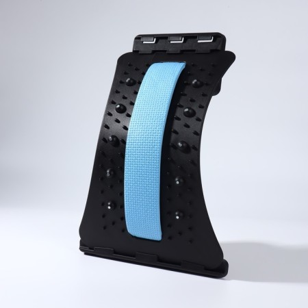 Massage for the back, three -level, with a magnet, 38 × 24.5 cm, color mix-4