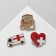 Brooch "Medicine", form mix, color gold (indivisible packing 12 pcs., Price per pcs.)