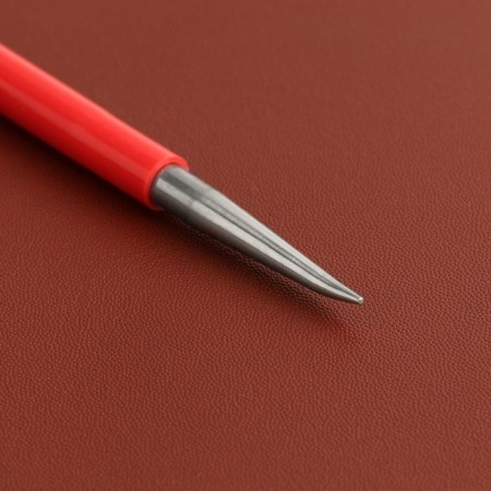 A set of bilateral cardin for embossing on the skin, 3 pcs, 16 cm, red color-4