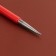 A set of bilateral cardin for embossing on the skin, 3 pcs, 16 cm, red color