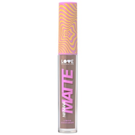 Eye Shadows Liquid Love Generation Nirvana, matte, tone 02 brown, 3 ml-1